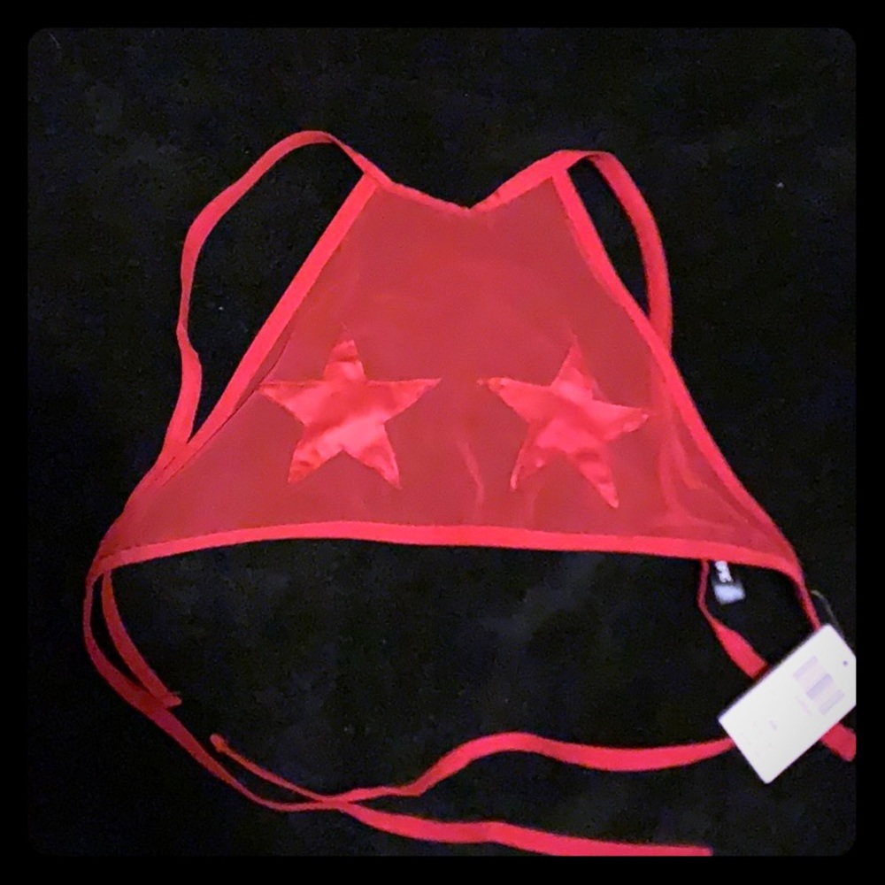 Mesh Star Bralette